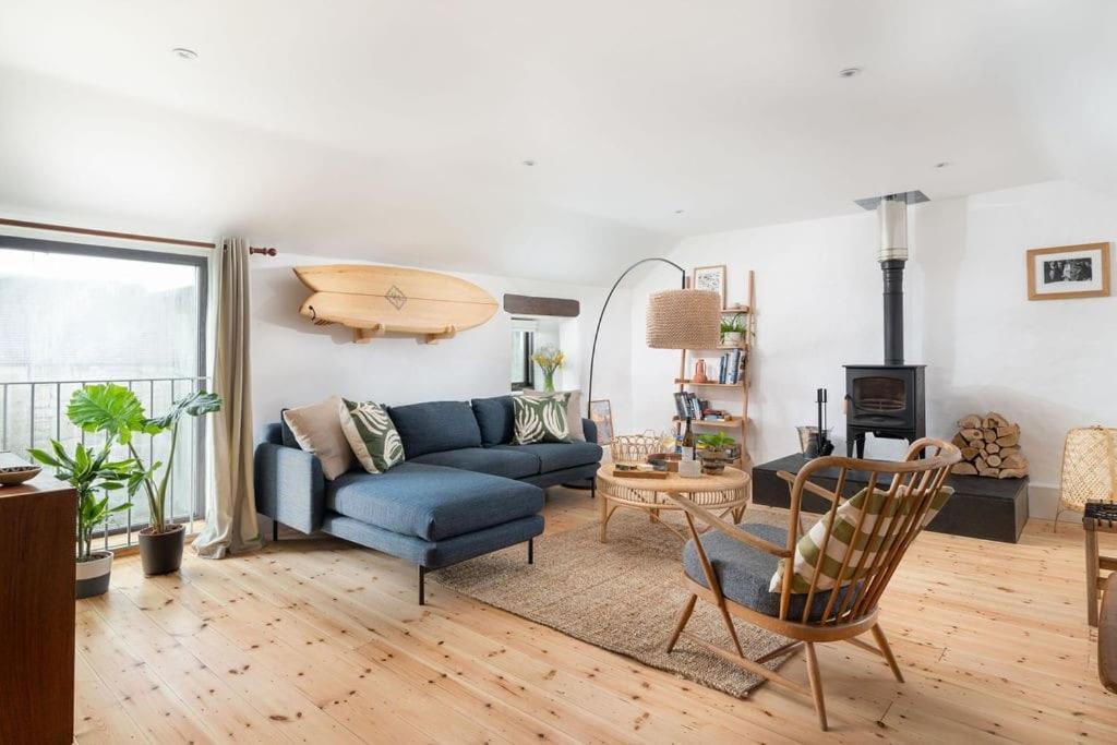 Porthcurno Barns, The Cart Lodge - Cosy Cottage, Walk To Porthcurno Beach, Pedn Vouder & Minack Theatre Penzance Esterno foto