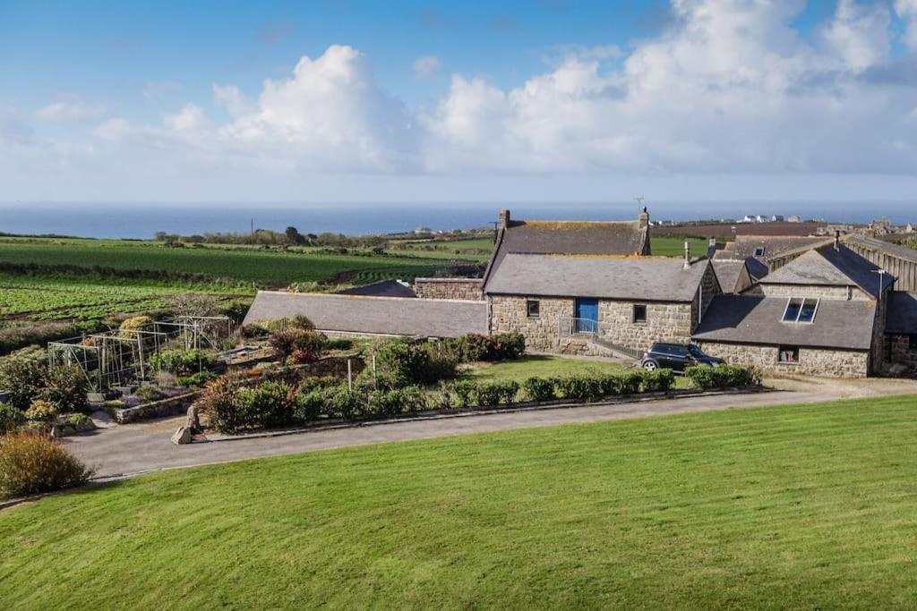 Porthcurno Barns, The Cart Lodge - Cosy Cottage, Walk To Porthcurno Beach, Pedn Vouder & Minack Theatre Penzance Esterno foto